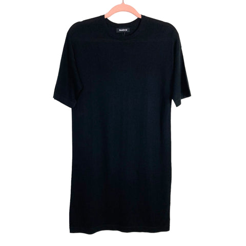 NAADAM Black Silk and Cashmere Dress NWOT- Size XS