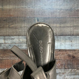 BCBGeneration Black Platform Ankle Strap Heels- Size 7.5 (see notes)