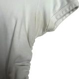 MOTHER White Cinched Sides Tee- Size S (see notes)