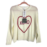 Le Lis Cream XOXO Sweater NWT- Size XS (sold out online)