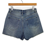 Mustard Seed Distressed Raw Hem Jean Shorts- Size S