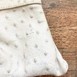 Lauren Merkin Cream Leather Clutch (see notes)