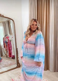 Show Me Your Mumu Pastel Front and Side Cutout Dress- Size XL