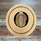 Hemlock Hat Co. Handcrafted Palm Straw Hat- Size S (55cm)