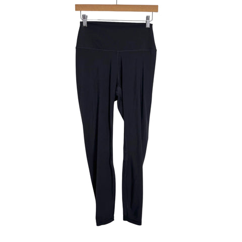 CRZ YOGA Black Leggings- Size ~S (no size tag fit like S, Inseam 25")