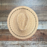 Hemlock Hat Co. Handcrafted Palm Straw Hat- Size S (55cm)