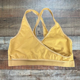 Rumina Camel Surplice Pullover Hands Free Pumping and Nursing Bra- Size L