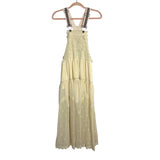 No Brand Cream Semi Lined Overall Dress- Size S