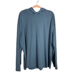Banana Republic Blue Authentic Tee Hooded Top - Size Men's XL