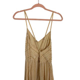 Show Me Your Mumu Champagne Beaded Gown NWT - Size M (sold out online)