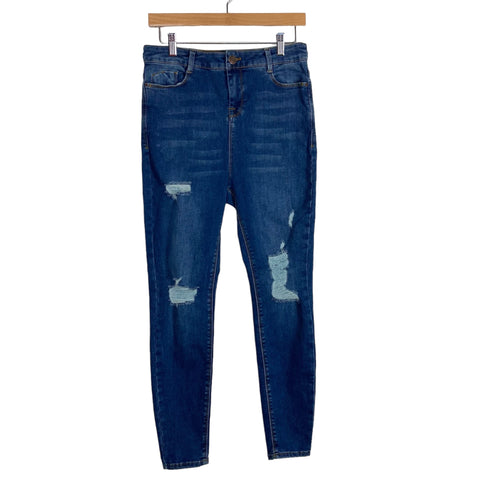 Simply be. Chloe High Waist Skinny Jeans- Size 10R (Inseam 27")