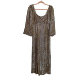 Show Me Your Mumu Weddings Gold Shimmer Dress NWT - Size XL