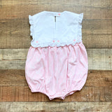 The Gray Kate Lot Embroidered Harper Bubble- Size 3T