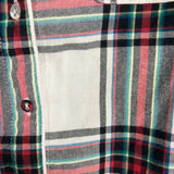 Stars Above Holiday Tartan Plaid Flannel Pajama Top- Size S (see notes, sold out online)