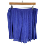 Open Edit Purple Two Piece Short Set- Size XL