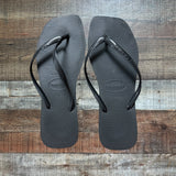 Havaianas Black Flip Flops- Size 41-42