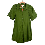 Jude Connaly Olive Lovey Loden Shirt Dress NWT- Size S