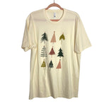 Pink Desert Cream Christmas Tree Tee-Size L (sold out online)