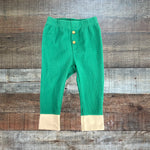 Cat & Jack Baby Teal Ribbed Pants- Size 12M