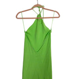 Free People Beach Green Open Knit Side Slit Dress- Size S (Sold Out Online!)