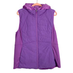 Lululemon Purple Hooded Puffer Vest- Size 14
