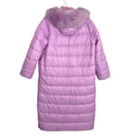Show Me Your Mumu Purple Faux Fur Hooded Puffer Jacket NWT- Size XL