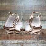 Victoria's Secret Tan Perfect Shape Bra- Size 32D (see notes)