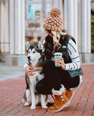 Abercrombie & Fitch Dark Tan Knit Beanie