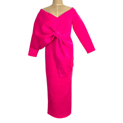 Aomei Hot Pink Bow Dress NWT - Size M