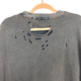 We The Free Black Distressed Top - Size S