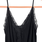 Lulus Black Lace Cami Bodysuit- Size M