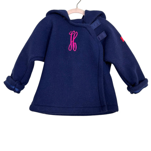 Widgeon Navy Blue Fleece "H" Jacket - Size 24M