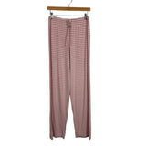 Nordstrom White/Pink Striped Pajama Set - Size S