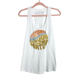 My Fan Threads White You Matter Racerback Tank- Size XL (see notes)