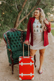 Pink Desert Cream Christmas Tree Tee-Size L (sold out online)
