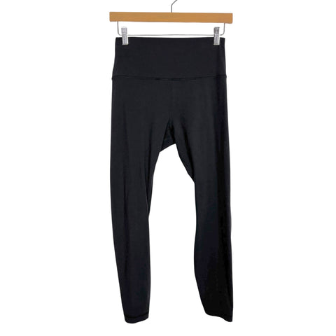 HeyNuts Black Leggings- Size ~S (no size tag fit like S, Inseam 24")