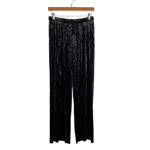 Above Stars Black Velvet Pajama Bottoms - Size S (We Have Matching Bottoms Top!)