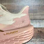 Brooks White/Pink Launch Sneakers - Size 8 (See Notes)
