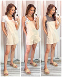 Cupshe Tan Tie Shoulder Overalls- Size S (sold out online)