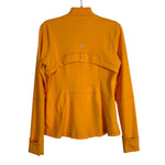 Lululemon Orange Zip Up Jacket- Size 12 (see notes)