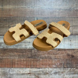 Steve Madden Velcro Strap Sandals- Size 9 (see notes)