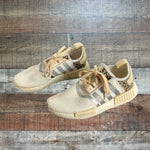 Adidas Boost White Animal Print Sneakers - Size 8.5 (See Notes)