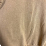 THE POST Tan Logo Crewneck Sweatshirt - Size M (See Notes)