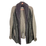 Sleeping On Snow (Anthropologie) Faux Fur Cardigan- Size M