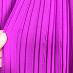 Zara Fuschia Smocked Sleeve Ruffle Dress- Size S (see notes)