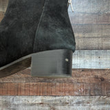 Farylrobin (Anthropologie) Black Bow Booties- Size 8.5 (see notes)