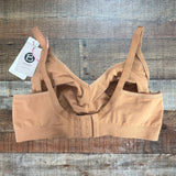 Bravado Cinnamon Body Silk Seamless Padded Nursing Bra NWT- Size L