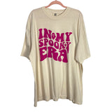 Comfort Colors Cream In My Spooky Era Tee-Size 2XL