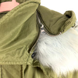 Derek Lam 10 Crosby Removable Fox Fur Trim Thermolite Jacket - Size XS (see notes, Candace wore in her movie Christmas Less Traveled and while filming Unsung Hero!)