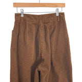 No Brand Brown Corduroy Pants- Size S (Inseam 26”)